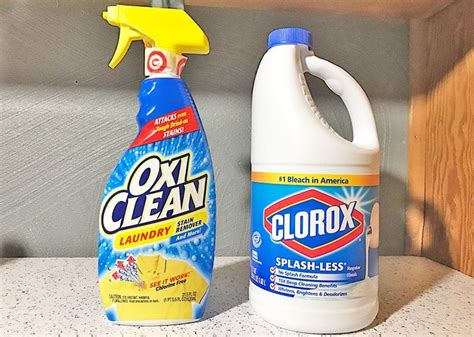 oxyclean clothes bleach